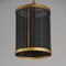 Maxim Lighting Rattan 1-Light Pendant, Natural Aged Brass 14461BRNAB - alternate 2